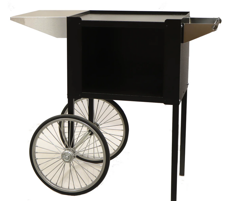Medium Black Cart for 6 and 8 Ounce Popcorn Machines