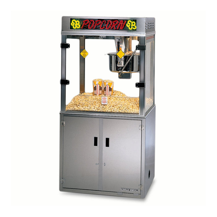 Pop-O-Gold 32-oz. Popcorn Machine with LED Neon Sign & Base