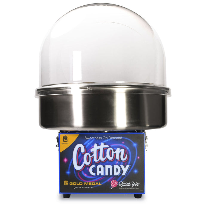 The QuickSpin­® Single Serve Cotton Candy Machine